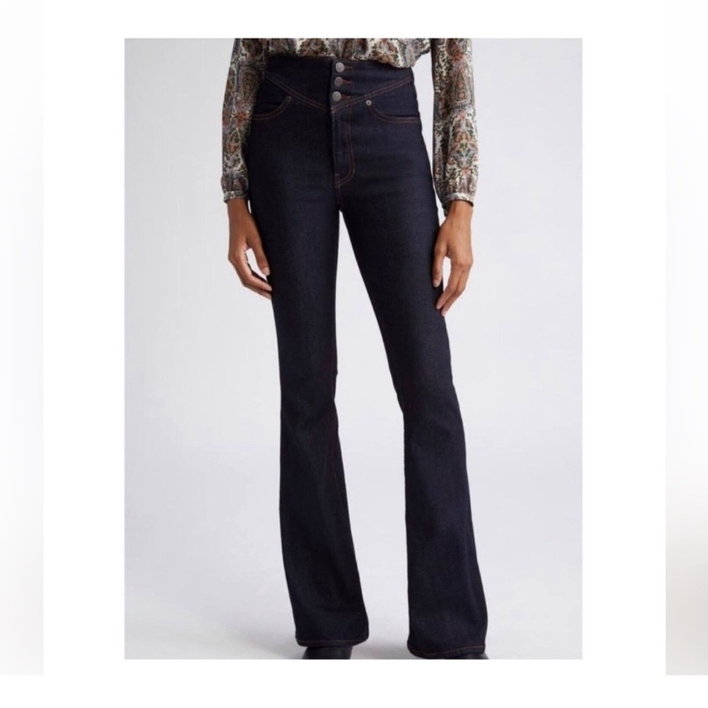Veronica Beard High Rise Indigo Jeans